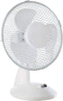 FINE ELEMENTS OSCILLATING 9 INCH DESK FAN WITH 2 SPEED SETTINGS. COL1250GE