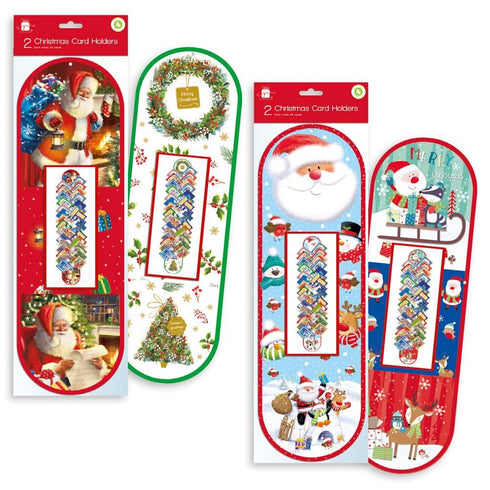 GIFTMAKER CHRISTMAS TRADITIONAL / CUTE CARD HOLDERS 2/PK. GA503