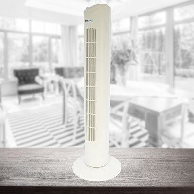 STAYCOOL 32" (80CM) TOWER FAN - WHITE. F1321WH