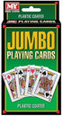 Jumbo Playing Cards - Durable Plastic Coated Deck TY6547