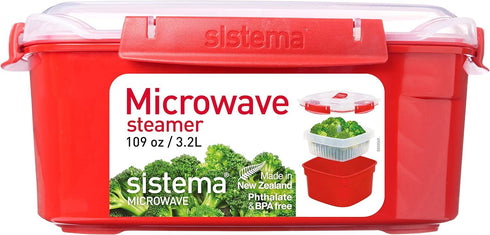 SISTEMA MICROWAVE STEAMER WITH BASKET - LARGE 3.2 LITRE. 1103