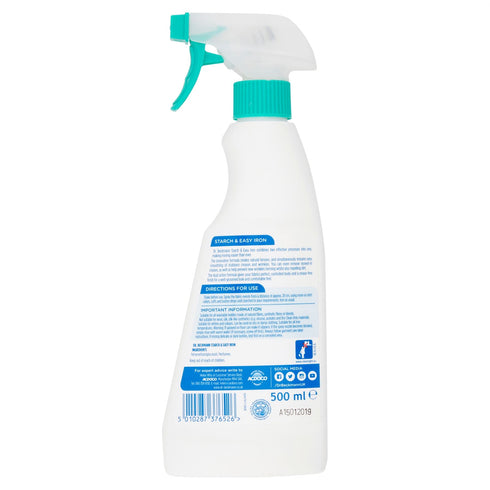 Ironing Starch Spray - DR BECKMANN STARCH & EASY IRON 500ML