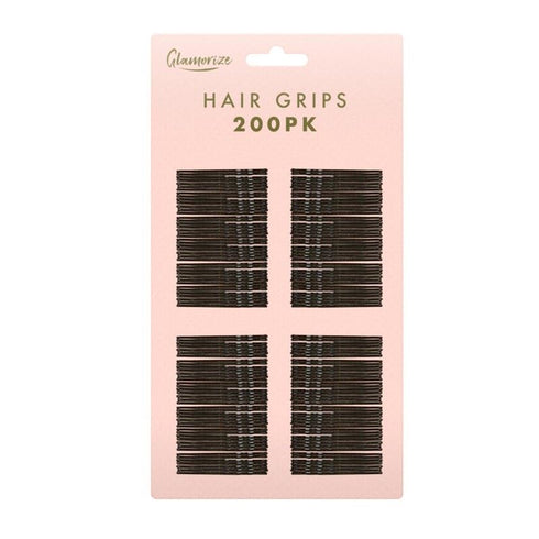GLAMORIZE SECURE HOLD HAIR GRIPS 200/PK. OL321322