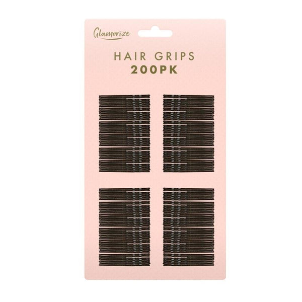 GLAMORIZE SECURE HOLD HAIR GRIPS 200/PK. OL321322