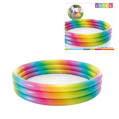 Intex Rainbow Pool - Perfect Summer Fun for Kids TY6192 58439NP