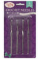 Crochet Needle Set - SEWING BOX CROCHET NEEDLES 4/PK SEW1081