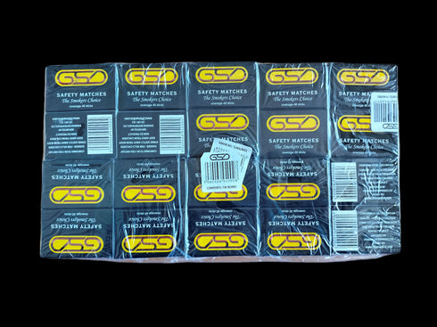 Safety Matches Pack - GSDSM 100 Count Reliable Strike-On-Box Matches