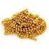 CHRISTMAS XMAS BEAD CHAIN GARLAND 3M GOLD. 515002G