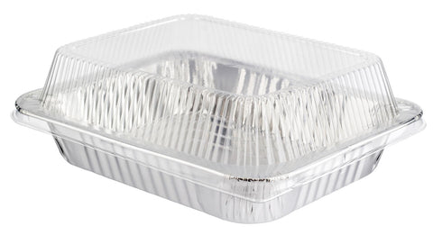 FOUR SEASONS SERVING FOIL DISH WITH LID 336MM X 271MM X 65MM (DEEP). Z60003