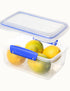 SISTEMA KLIP IT CLEAR FOOD STORAGE CONTAINER WITH BLUE CLIPS 1 LTR. SIS1600