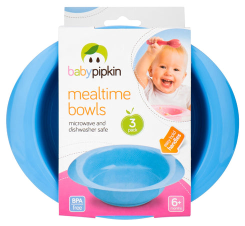 BABYPIPKIN KIDS BOWLS 3/PK. Z66007