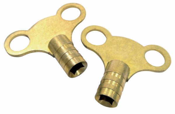 Radiator Key T-Bar - Solid Brass 72023 | STAR PACK
