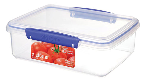 SISTEMA CLEAR 2L SKLIP IT RECTANGULAR CONTAINER. 1700