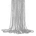 GARLAND 2M SILVER BEADS CHAIN. 53325 7523S