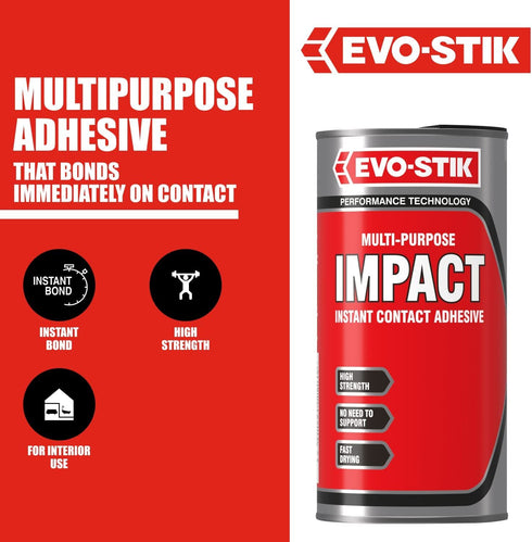 Instant Contact Adhesive - EVO-STIK 500ML 30812366