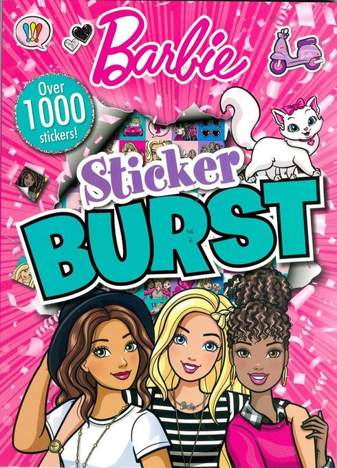 BARBIE STICKER BURST STICKER BOOK. 3327/BASBG