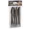 PREMIUM SILVER COLOURED PLASTIC KNIVES PACK 12. KCCK12K