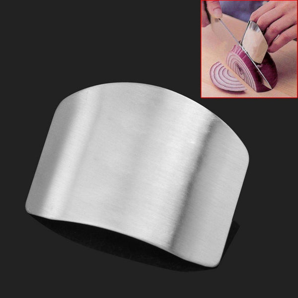 Finger Guard Kitchen Tool - Chop Safely with Stainless Steel