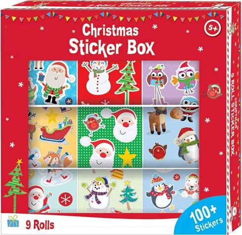 CHRISTMAS STICKER BOOK 600+. XSBX