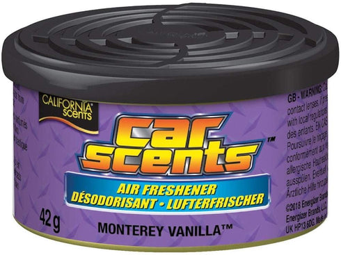 Monterey Vanilla Air Freshener - California Scents Car 42g