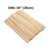 Bamboo Skewers 10 inch - Perfect for Grilling and BBQ - 10E01476