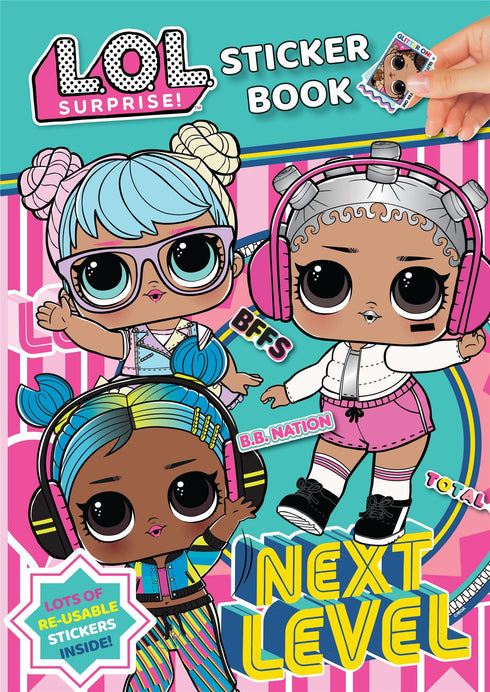 LOL Surprise Sticker Book - Creative Fun for Kids | 3515/LOLSB