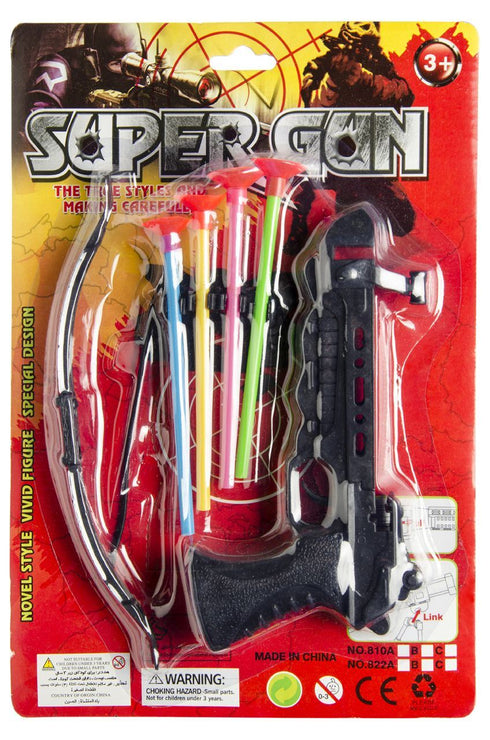 MARKSMAN RED CROSSBOW WITH SUPER GUN. LG2791