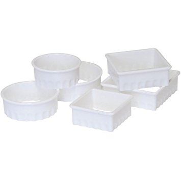 Pastry Cutters Set - CHEF AID 6/Pack 10E00184 for Baking