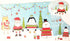 18 PCS CUTE CHRISTMAS PAPER TABLEWARE SET (6 PLACEMATS - 6 COASTERS & 6 CUTLERY HOLDERS). XPAMAT