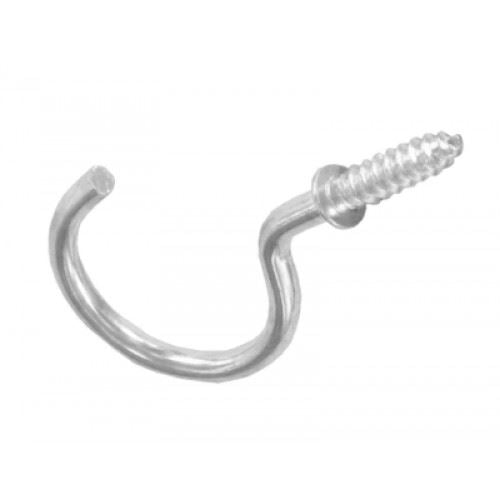 Cup Hooks Chromed - FAST PAK VALUE 1901, 8-Pack 1 1/2 Inch