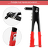 RIVET GUN WITH 60 RIVETS. B3400