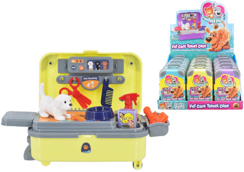 Pet Travel Case - PURRFECT PETS Assorted Colour Set TY0316
