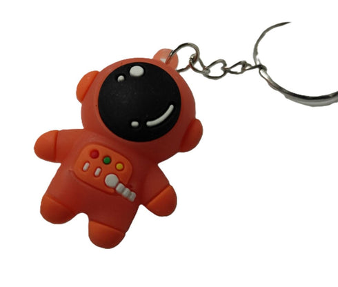 Spaceman Keyring - Funkeys Assorted Colour Pack of 12 HU9406