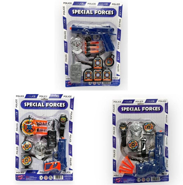 Silver Police Playset - Special Forces Arms Set HU10083