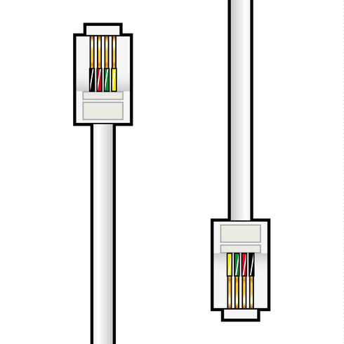 RJ11 Modem Cable - AV:LINK 3M Broadband Lead 113.510UK