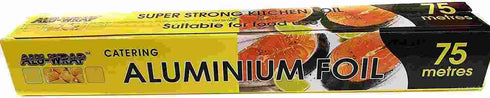 ALU WRAP LARGE EXTRA STRONG CATERING KITCHEN FOIL 300MM X 75M. 10666-FX12