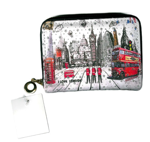 LONDON DESIGN COIN ZIP PURSE. JL1404