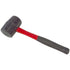 Rubber Mallet Fiberglass 16oz - Durable Black Rubber A1580