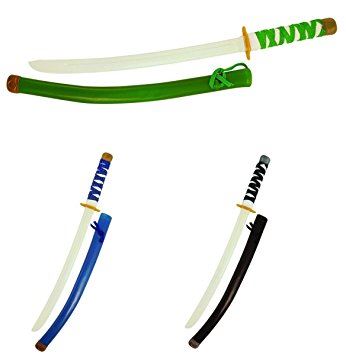 Ninja Sword Toy - Colorful 55cm Assorted Play Swords B52300