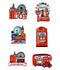 London Fridge Magnet - Assorted Designs JL9076 Souvenir