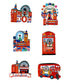 London Fridge Magnet - Assorted Designs JL9076 Souvenir