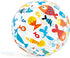 INTEX 59040NP INFLATABLE BEACH BALL FANTASIA 20" / 51CM - 3 ASSORTED. TY2632 59040NP