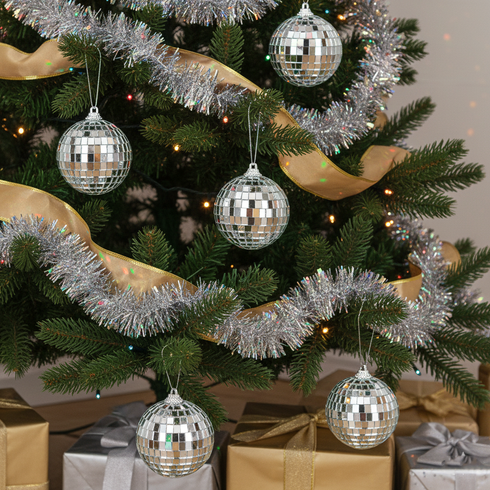 4 MIRROR BALL 60MM. HBB005