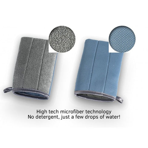 Microfiber Glass Gloves - HAGERTY A102226 for Streak-Free Shine