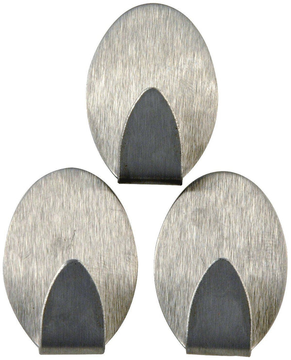 Self Adhesive Hooks - CHEF AID 3 Stainless Steel, 10E21050