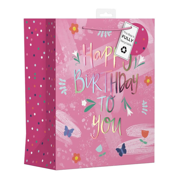 Large Birthday Gift Bag - Perfect for Special Celebrations