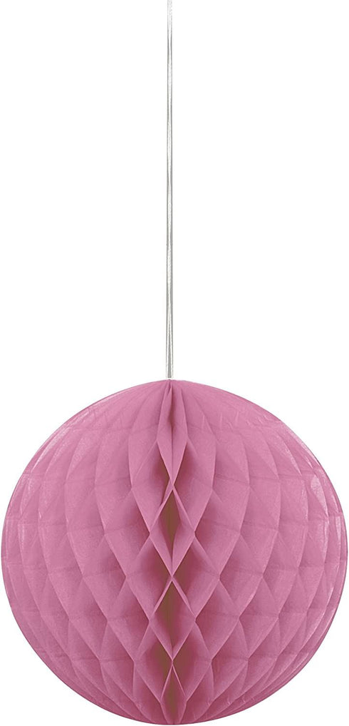 Hot Pink Honeycomb Pom Pom 8 Inch - UNI64252 Party Decor