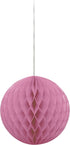 Hot Pink Honeycomb Pom Pom 8 Inch - UNI64252 Party Decor