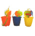 NALU ASSORTED ROUND CASTLE BEACH BUCKET SET 4PCS. TY1186