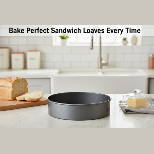 CHEF AID SANDWICH PAN WITH LOOSE BASE 20CM APPX. 10E10309